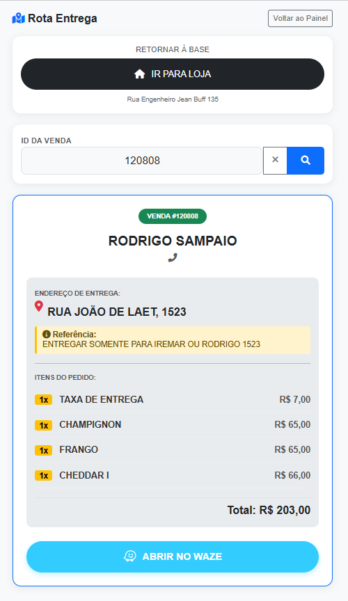 Comanda Digital Mobile